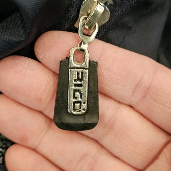 Y2K‎ Olympics USA Team Jacket Windbreaker Navy Blue Embroidery Nylon Sz XL Hood - Picture 9 of 13